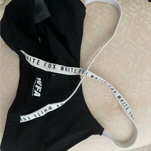 White fox sports bra